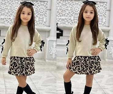 Dečiji komplet za devojčice – bluza i suknja - Dizajn: dvojelementni na lalafo.rs — 3 Dečiji komplet za devojčice – bluza i suknja - Dizajn: dvojelementni — 3