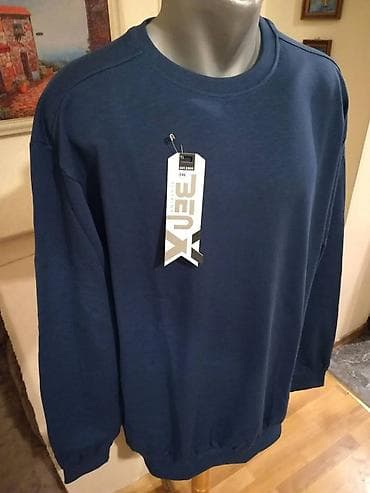 Novi muski pamucni duks Benx u velikom broju Plavi 5XL. Novopazarski na lalafo.rs — 3 Novi muski pamucni duks Benx u velikom broju Plavi 5XL. Novopazarski — 3