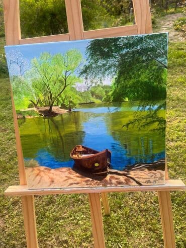 Unikatna ručno rađena slika – akril na platnu Prodajem originalnu na lalafo.rs Unikatna ručno rađena slika – akril na platnu Prodajem originalnu