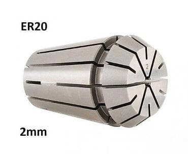 ER20 elastična stezna čaura – 2 mm - Standard: ER20 (DIN) - at lalafo.rs — 3 ER20 elastična stezna čaura – 2 mm - Standard: ER20 (DIN) - — 3