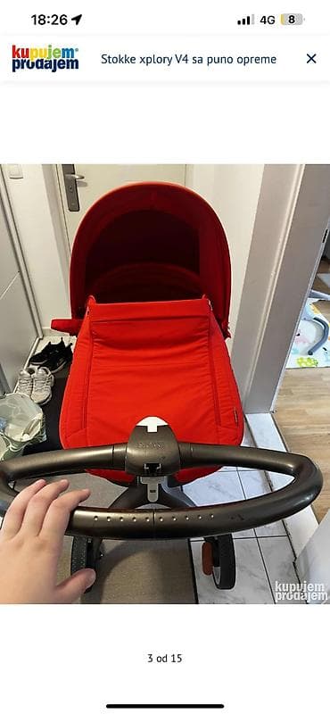 Stokke Xplory V4 – komplet - Kolica sa konstrukcijom karakterističnog na lalafo.rs — 4 Stokke Xplory V4 – komplet - Kolica sa konstrukcijom karakterističnog — 4