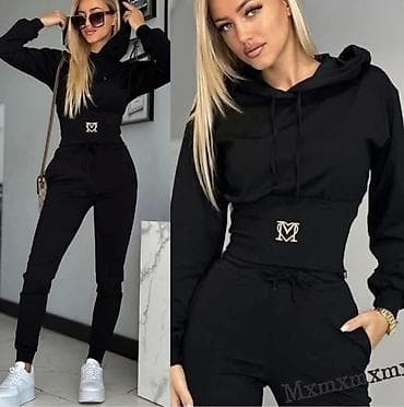 ✨Ženski komplet trenerke sa kapuljačom – visok struk i uski kroj ✅2500 na lalafo.rs — 2 ✨Ženski komplet trenerke sa kapuljačom – visok struk i uski kroj ✅2500 — 2