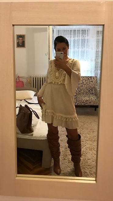 pantalone butiku ali: Haljina jednom obucena, kupljena jos pre par godina u italijanskom na lalafo.rs — 3 pantalone butiku ali: Haljina jednom obucena, kupljena jos pre par godina u italijanskom — 3