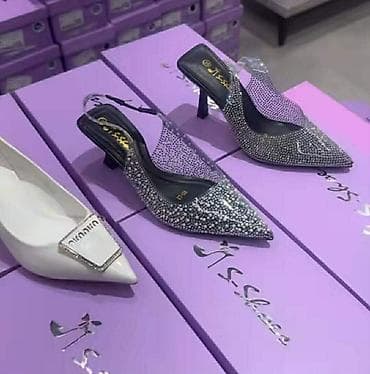 Elegantne slingback salonke sa tankom potpeticom - Model: špicasti na lalafo.rs — 1 Elegantne slingback salonke sa tankom potpeticom - Model: špicasti — 1