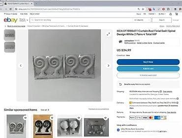 prsluk jaknica mango u: IKEA EFTERRÄTT završeci za garnišnu (finials) – spiralni dizajn, bela at lalafo.rs — 3 prsluk jaknica mango u: IKEA EFTERRÄTT završeci za garnišnu (finials) – spiralni dizajn, bela — 3