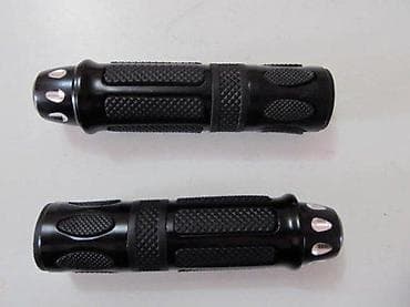 Aluminijumske rukohvatke za motocikl/skuter – par - Materijal na lalafo.rs Aluminijumske rukohvatke za motocikl/skuter – par - Materijal