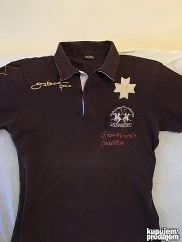 Original La Martina majica M 100% cotton Ramena 45cm duzina 75cm na lalafo.rs — 1 Original La Martina majica M 100% cotton Ramena 45cm duzina 75cm — 1