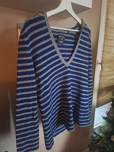 Women's Sweaters, Cardigans: Prugasti Marco O'Polo dzemper sa kapuljacom, oversized, najbolji za at lalafo.rs — 2 Women's Sweaters, Cardigans: Prugasti Marco O'Polo dzemper sa kapuljacom, oversized, najbolji za — 2