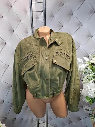 eko koza sa: Ženska kratka jakna od antilop-look materijala - Model: kratka jakna at lalafo.rs — 2 eko koza sa: Ženska kratka jakna od antilop-look materijala - Model: kratka jakna — 2