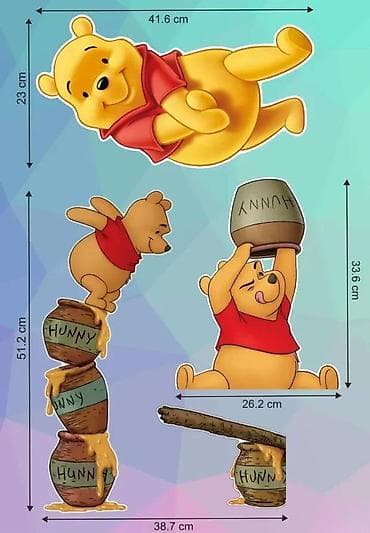 Zidne Nalepnice -Winnie Pooh- Vini pu Nalepnice za zid- 2386 📌 Opis na lalafo.rs — 1 Zidne Nalepnice -Winnie Pooh- Vini pu Nalepnice za zid- 2386 📌 Opis — 1