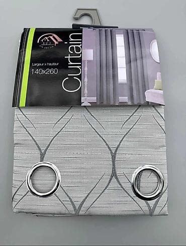 Zavese sa karikama – 140 x 260 cm - Dimenzije: širina x visina 140 x na lalafo.rs — 1 Zavese sa karikama – 140 x 260 cm - Dimenzije: širina x visina 140 x — 1