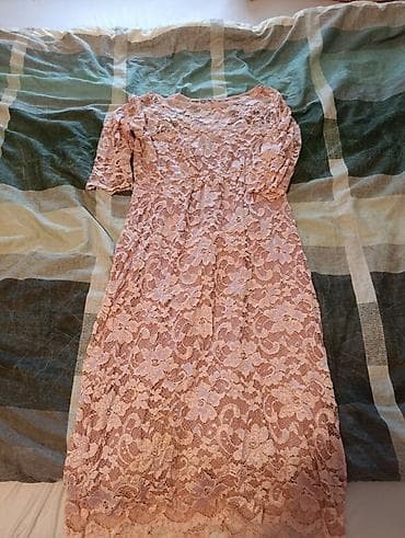 Čipkana haljina u nežno roze nijansi - Materijal: mekana čipka sa na lalafo.rs Čipkana haljina u nežno roze nijansi - Materijal: mekana čipka sa