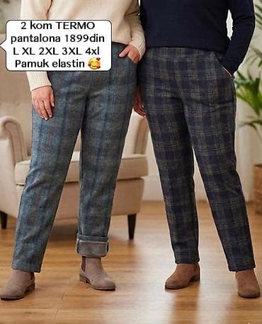 L, Normalan struk, Ravne nogavice na lalafo.rs L, Normalan struk, Ravne nogavice