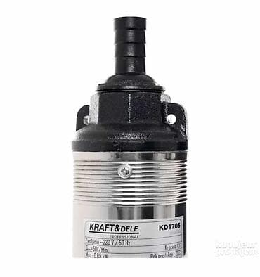 Pumpa Raketa KRAFT&DELE 0,85 kW 100mm 50l/min Model KD1705 na lalafo.rs Pumpa Raketa KRAFT&DELE 0,85 kW 100mm 50l/min Model KD1705