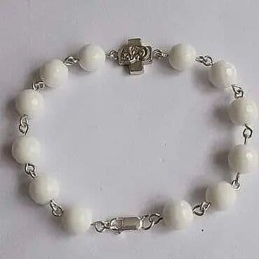 Konac narukvica, Handmade, Materijal: Kristal, Perlice, Srebro na lalafo.rs Konac narukvica, Handmade, Materijal: Kristal, Perlice, Srebro