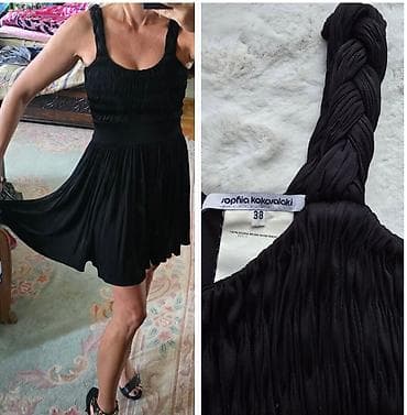 Predivna original Sophia Kokosalaki crna haljina. 100% viskoza na lalafo.rs — 9 Predivna original Sophia Kokosalaki crna haljina. 100% viskoza — 9