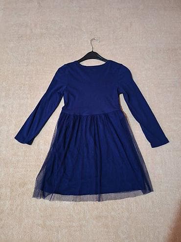 Kao nova teget plava haljina sa tilom 140 – 8, 9 10 Jednom nošena na lalafo.rs — 7 Kao nova teget plava haljina sa tilom 140 – 8, 9 10 Jednom nošena — 7