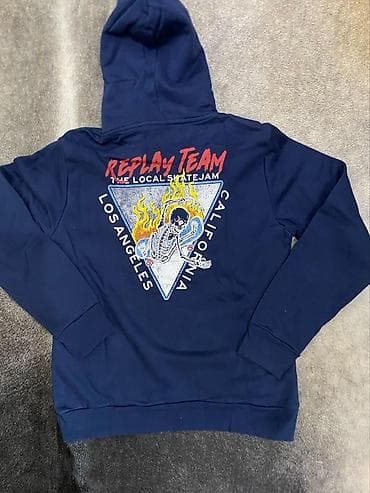 REPLAY muške dukserice s kapuljačom – više modela - Model 1: Bela na lalafo.rs — 4 REPLAY muške dukserice s kapuljačom – više modela - Model 1: Bela — 4