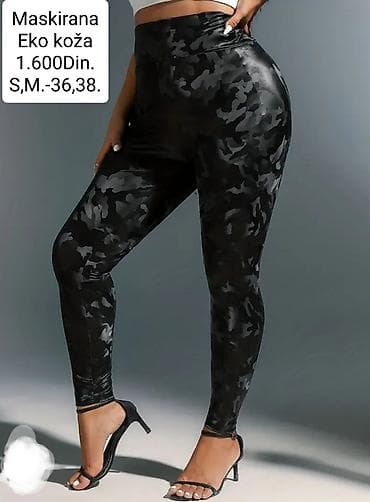 KVALITETNE NOVE MASKIRANE TERMO HELANKE OD EKO KOŽE U S,M-36,38 na lalafo.rs — 3 KVALITETNE NOVE MASKIRANE TERMO HELANKE OD EKO KOŽE U S,M-36,38 — 3