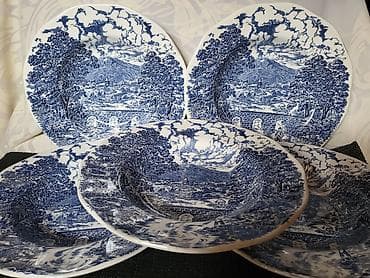 Engleski duboki tanjiri Crown Ducal iz 70ih.god. Engleski duboki na lalafo.rs Engleski duboki tanjiri Crown Ducal iz 70ih.god. Engleski duboki