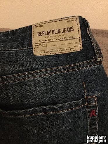 Original Replay farmerice 34 98% cotton 2% elastin Polustruk 47-49cm na lalafo.rs — 7 Original Replay farmerice 34 98% cotton 2% elastin Polustruk 47-49cm — 7