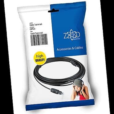 Optički kabel, Toslink plug - Toslink plug, dužina 3 metra, kabel na lalafo.rs — 1 Optički kabel, Toslink plug - Toslink plug, dužina 3 metra, kabel — 1