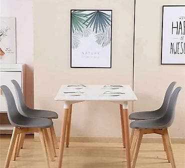 Trpezarijski stolovi Novo U fabrickom pakovanju! Zaobljeni uglovi, mat na lalafo.rs — 5 Trpezarijski stolovi Novo U fabrickom pakovanju! Zaobljeni uglovi, mat — 5