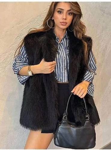 Ženska prsluk-tekstura od veštačkog krzna Ik - Model: dugi prsluk bez na lalafo.rs — 3 Ženska prsluk-tekstura od veštačkog krzna Ik - Model: dugi prsluk bez — 3