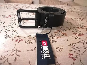 Accessories: Novi muski kozni markirani kais Diesel sa crnom snalom. Zemlja porekla at lalafo.rs — 4 Accessories: Novi muski kozni markirani kais Diesel sa crnom snalom. Zemlja porekla — 4