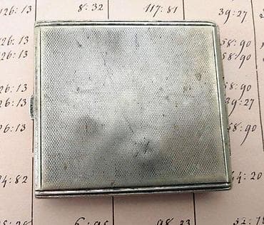 Vintage Kraft Alpacca tabakera, označena, Robert Kraft. ANTIKVITET na lalafo.rs — 6 Vintage Kraft Alpacca tabakera, označena, Robert Kraft. ANTIKVITET — 6