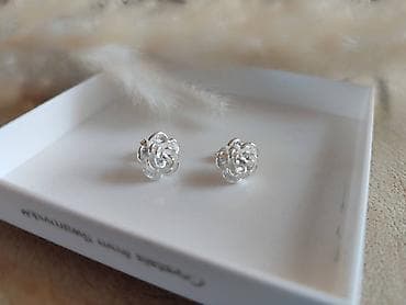 Minđuše na šraf, Materijal: Srebro na lalafo.rs Minđuše na šraf, Materijal: Srebro