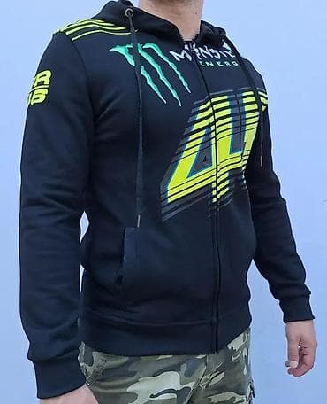 Men's Clothing: Muški crni duks sa kapuljačom i rajsferšlusom, ukrašen logotipom at lalafo.rs — 4 Men's Clothing: Muški crni duks sa kapuljačom i rajsferšlusom, ukrašen logotipom — 4