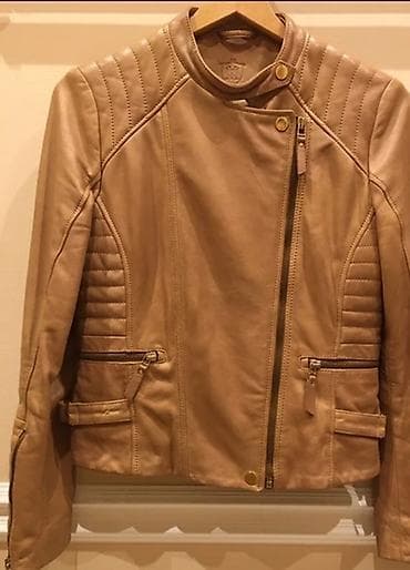 Ženska kožna jakna Massimo Dutti – boja konjak/karamel. Detalji: - na lalafo.rs — 2 Ženska kožna jakna Massimo Dutti – boja konjak/karamel. Detalji: - — 2