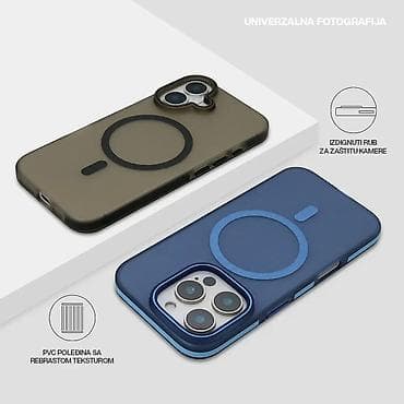 Futrola MagSafe HARMONY za iPhone 16 Pro Max (6.9) siva. Uz brzu na lalafo.rs — 2 Futrola MagSafe HARMONY za iPhone 16 Pro Max (6.9) siva. Uz brzu — 2