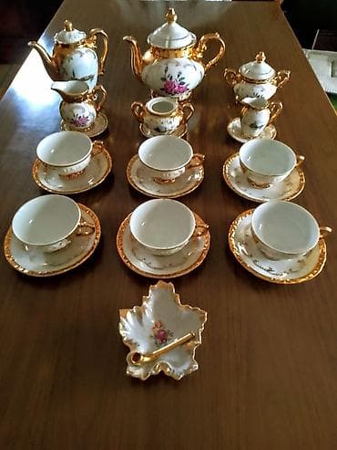 Ironing Boards: Porcelanski servis Bawaria za čaj/kafu sa bogatom zlatnom dekoracijom at lalafo.rs — 1 Ironing Boards: Porcelanski servis Bawaria za čaj/kafu sa bogatom zlatnom dekoracijom — 1