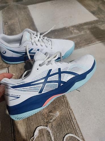 ASICS GEL-GAME patike Patike nisu nošene. Kupljene za odbojku, jednom na lalafo.rs — 4 ASICS GEL-GAME patike Patike nisu nošene. Kupljene za odbojku, jednom — 4