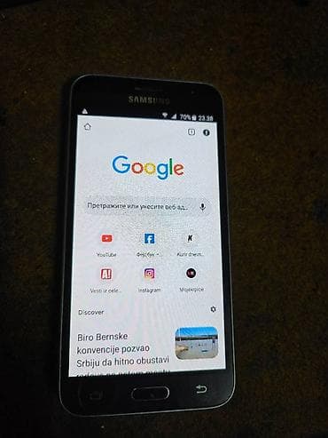SAMSUNG GALAXY J3 mobilni telefon baterija drzi dobro sim free je na lalafo.rs — 2 SAMSUNG GALAXY J3 mobilni telefon baterija drzi dobro sim free je — 2