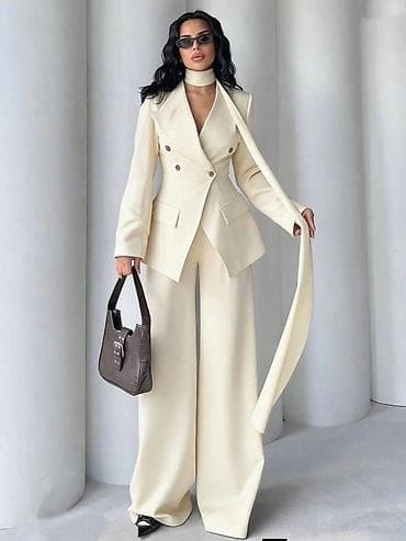 Elegantni komplet pantalona i sakoa + koktel haljina (više boja) 1) na lalafo.rs — 1 Elegantni komplet pantalona i sakoa + koktel haljina (više boja) 1) — 1