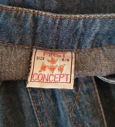 Dečija teksas haljina bez rukava – First Concept - Veličina: 110 (na na lalafo.rs — 2 Dečija teksas haljina bez rukava – First Concept - Veličina: 110 (na — 2