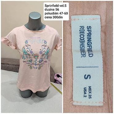 SPRINGFIELD ženska majica kratkih rukava - Veličina: S (MEX 26 / USA na lalafo.rs — 1 SPRINGFIELD ženska majica kratkih rukava - Veličina: S (MEX 26 / USA — 1