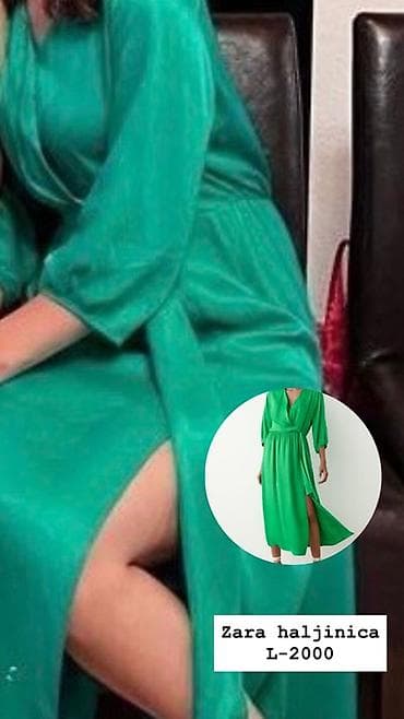 Zara L, bоја - Zelena, Večernji, maturski, Kratkih rukava na lalafo.rs Zara L, bоја - Zelena, Večernji, maturski, Kratkih rukava