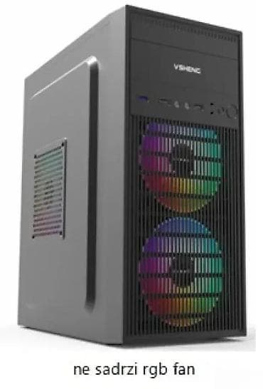 Računarsko kućište – midi tower - Elegantno sivo/crno midi tower na lalafo.rs Računarsko kućište – midi tower - Elegantno sivo/crno midi tower