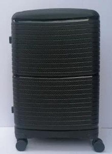 Travel suitcases and bags: Tvrdi kofer na točkićima – crni, sa teksturom karbona - Materijal at lalafo.rs — 9 Travel suitcases and bags: Tvrdi kofer na točkićima – crni, sa teksturom karbona - Materijal — 9