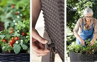 prsluk jaknica mango u: Povišena žardinjera za baštu/balkon – ratan izgled, samostalna - at lalafo.rs — 8 prsluk jaknica mango u: Povišena žardinjera za baštu/balkon – ratan izgled, samostalna - — 8