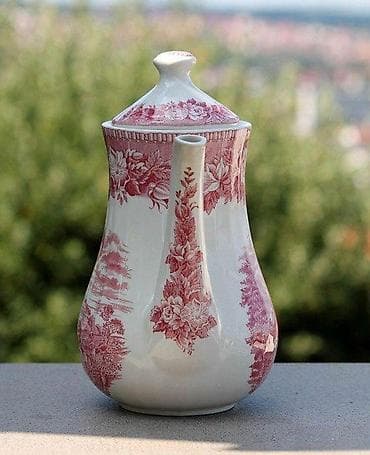Antiques: Red transferware H Aynsley & Co England's Heritage ORIGINAL. Made at lalafo.rs — 6 Antiques: Red transferware H Aynsley & Co England's Heritage ORIGINAL. Made — 6