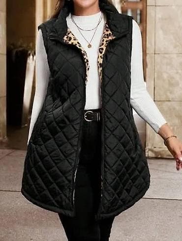 prsluk jaknica mango u: Ženska prošivena prsluk-zaštita, dugačak model bez rukava. - Boja na lalafo.rs — 2 prsluk jaknica mango u: Ženska prošivena prsluk-zaštita, dugačak model bez rukava. - Boja — 2