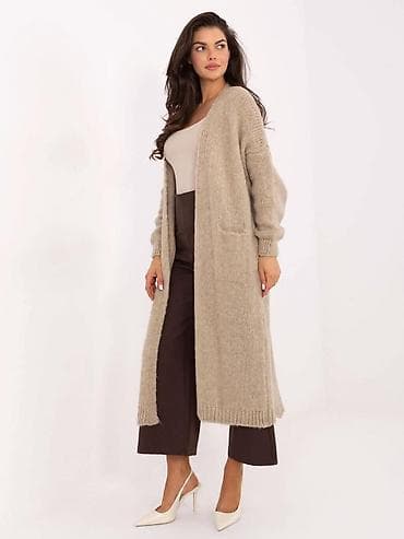 Dugački pleteni kardigan bez kopčanja - Model: duga, ravna linija do na lalafo.rs — 3 Dugački pleteni kardigan bez kopčanja - Model: duga, ravna linija do — 3