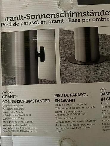 cepaci za drva: Granitno postolje za suncobran – Belavi - Masivna kvadratna baza od na lalafo.rs — 8 cepaci za drva: Granitno postolje za suncobran – Belavi - Masivna kvadratna baza od — 8