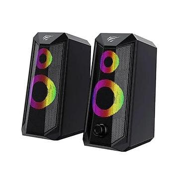 Gaming stereo zvučnici sa RGB osvetljenjem - Set od 2 kompaktna na lalafo.rs Gaming stereo zvučnici sa RGB osvetljenjem - Set od 2 kompaktna