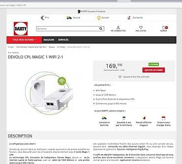 Devolo Magic WiFi 2-1 powerline adapteri (set od 2) #3083 Koristi na lalafo.rs — 6 Devolo Magic WiFi 2-1 powerline adapteri (set od 2) #3083 Koristi — 6